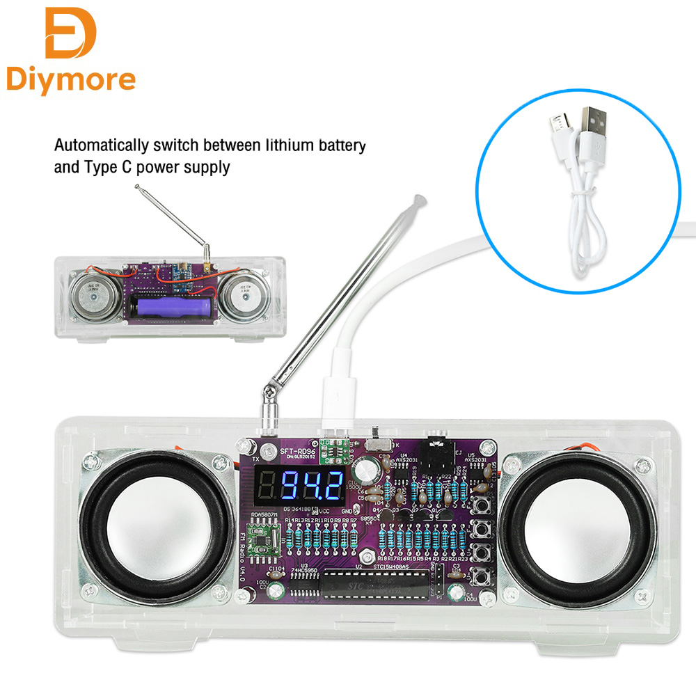 Diy Electronics Youtube Channel - Kit di Saldatura Radio FM Elettronica