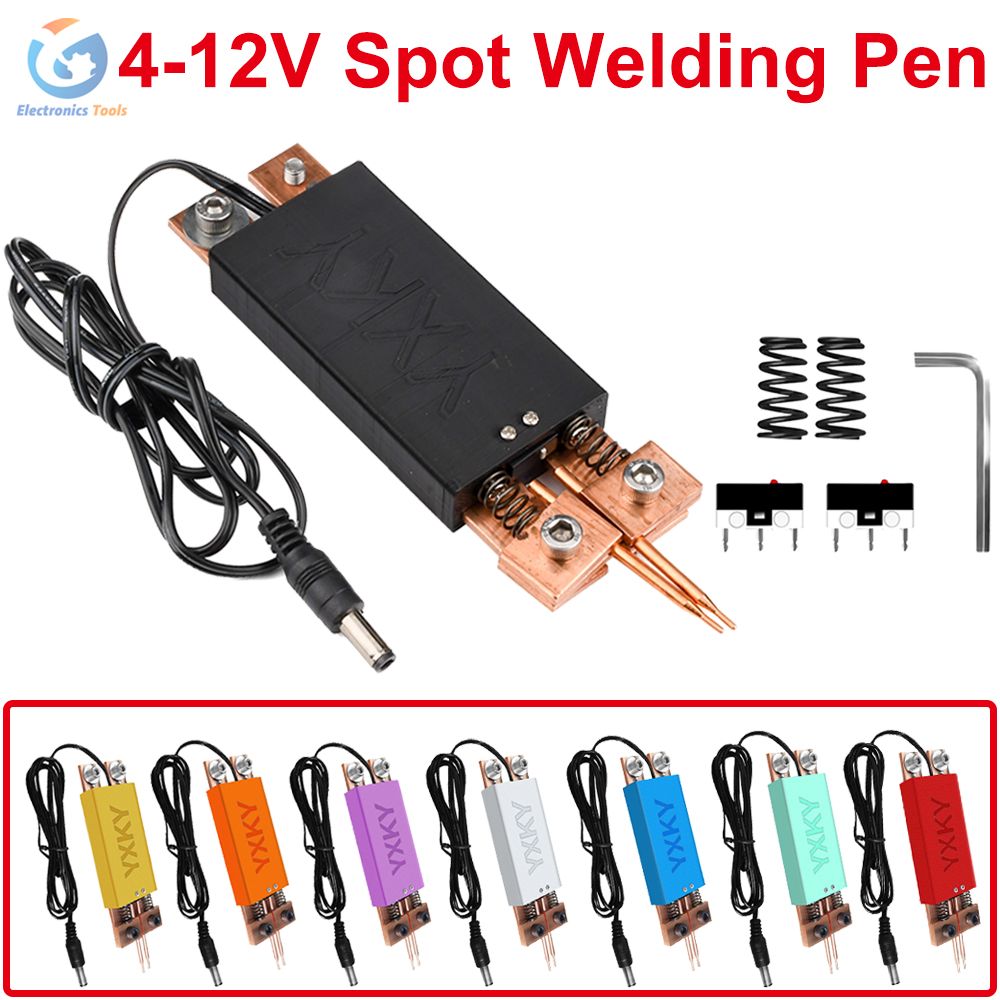 Diy Electronics Spot Welder - 4-12V Penna per Saldatura a punti