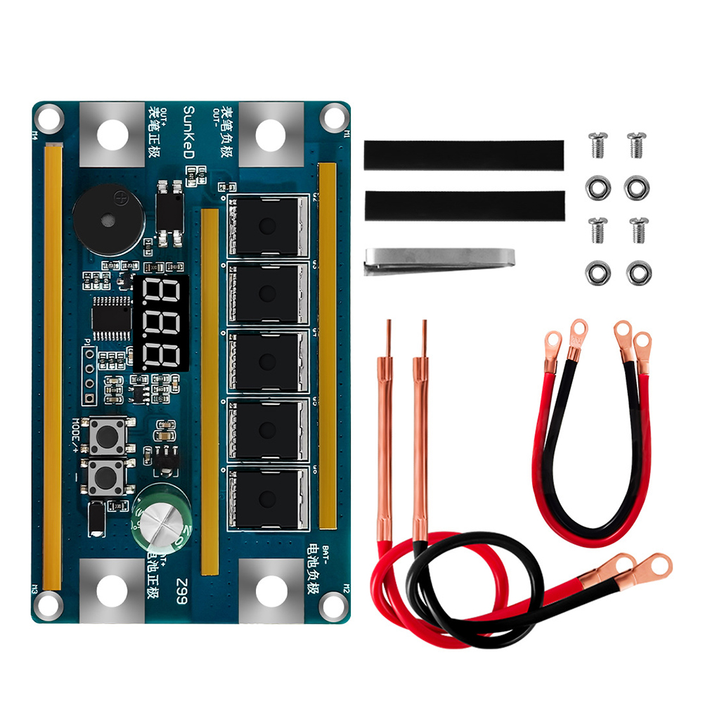 Diy Electronics Spot Welder - Saldatrice a Punti 12V con Circuito