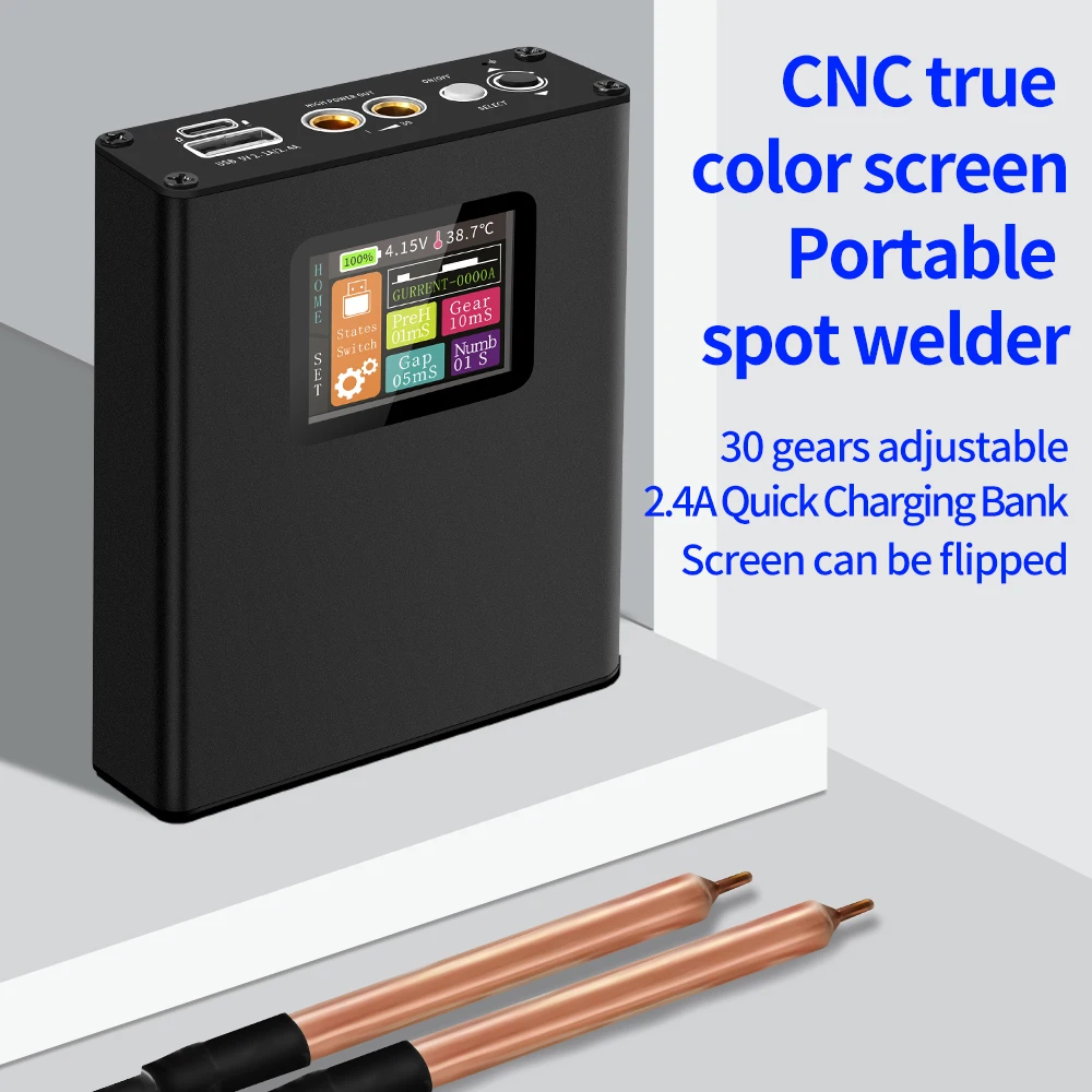 Diy Electronics Spot Welder - Saldatrice a Punti con Display Digitale
