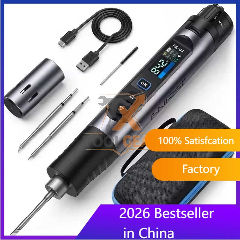 Soldering Iron Kit - Kit Saldatore Cordless HS-03 2026 Hotsale*