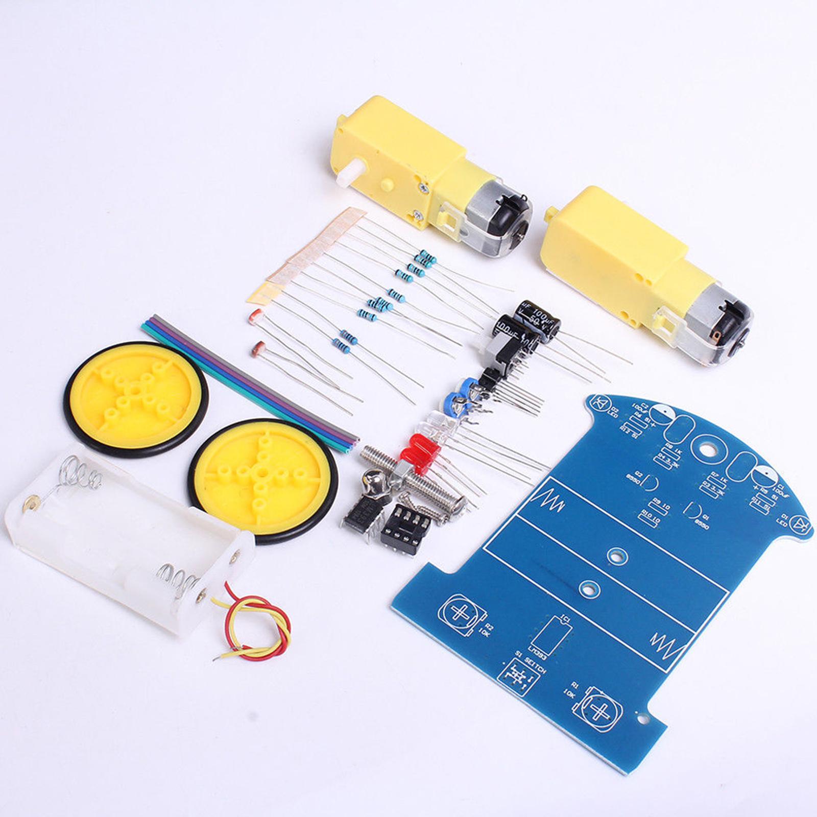 Learn Diy Electronics - Kit Auto Robot Intelligente Fai-da-Te, Giocattolo