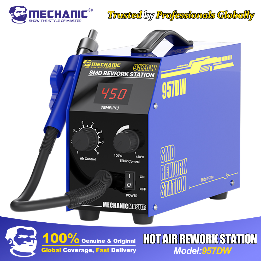 Hot Air Rework Station - Stazione di rilavorazione meccanica ad aria