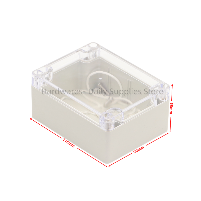 Diy Enclosure For Electronics - 1 pz 115x90x55mm Custodia In Plastica