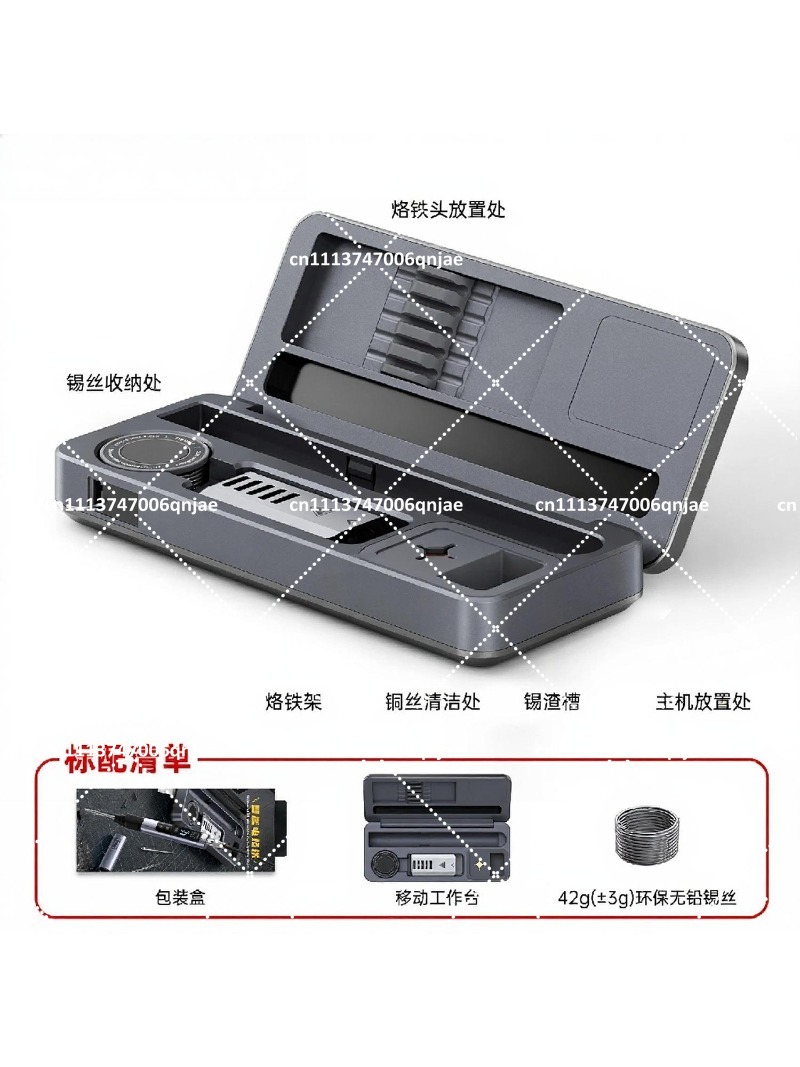 Soldering Iron Kit - Stazione di Lavoro Mobile per Saldatura