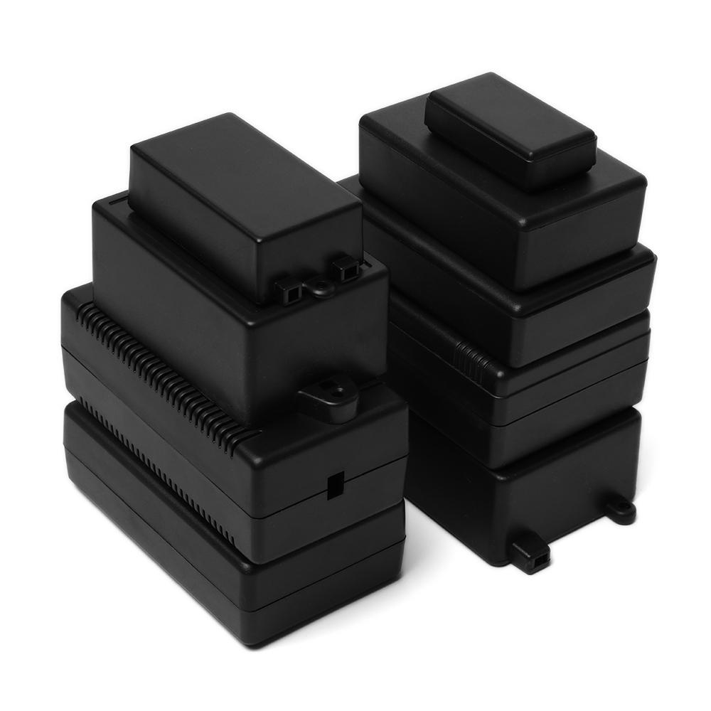 Diy Enclosure For Electronics - 1pc plastica nera impermeabile custodia fai