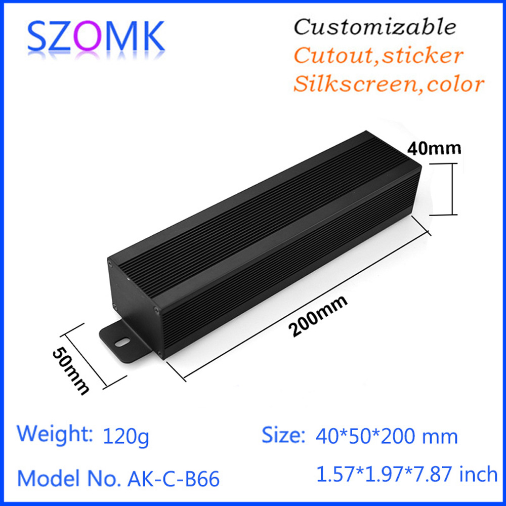 Diy Enclosure For Electronics - Scatola in Alluminio 40*50*200mm per Elettronica
