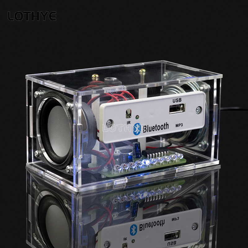 Diy Electronic Components - Mini altoparlante Bluetooth a doppio canale