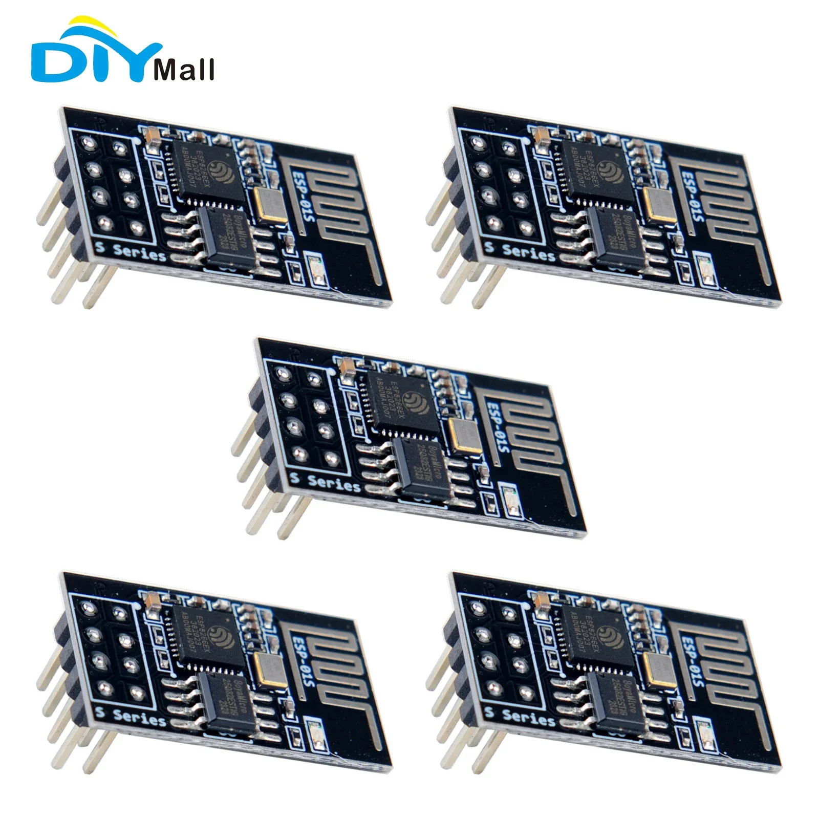 Diy Electronic Components - Modulo WiFi ESP-01S ESP8266 con 4MB