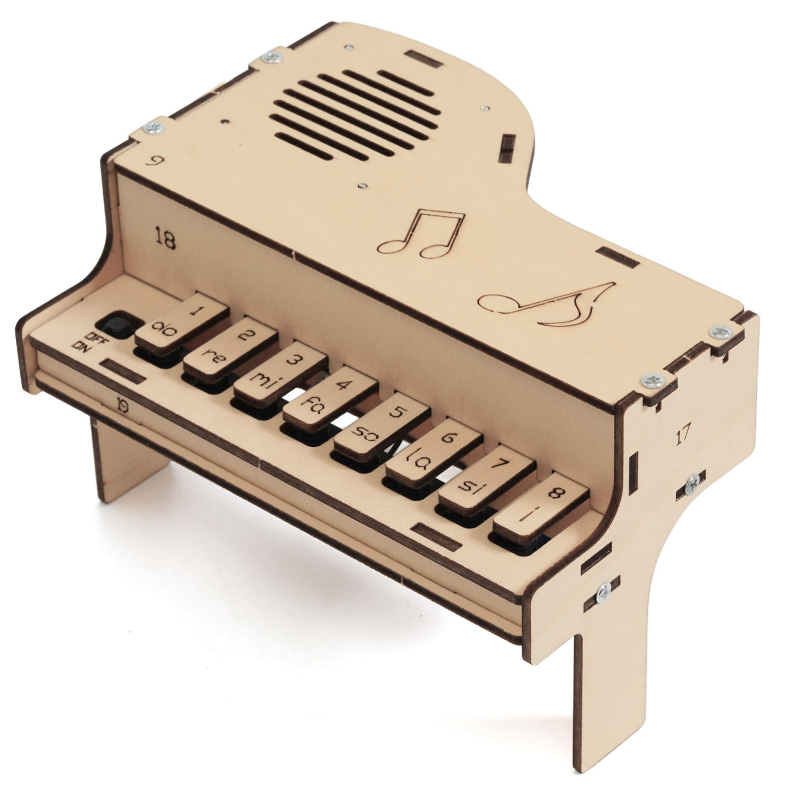 Modello di pianoforte elettron - Diy Electronics Parts recensione e prezzo