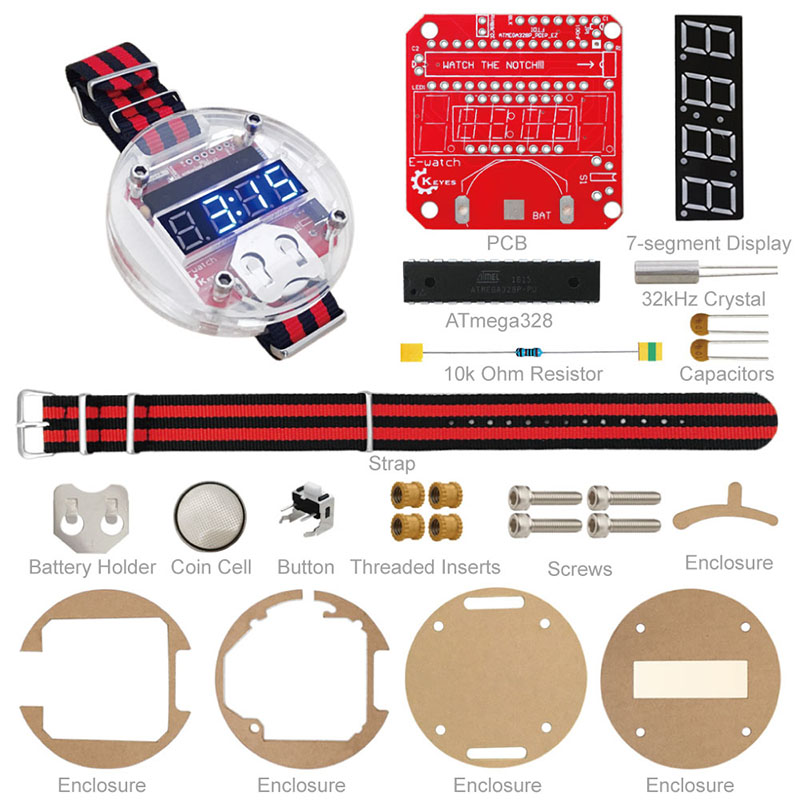 Kit LED a chip singolo Orologi - Diy Electronics Parts recensione e prezzo