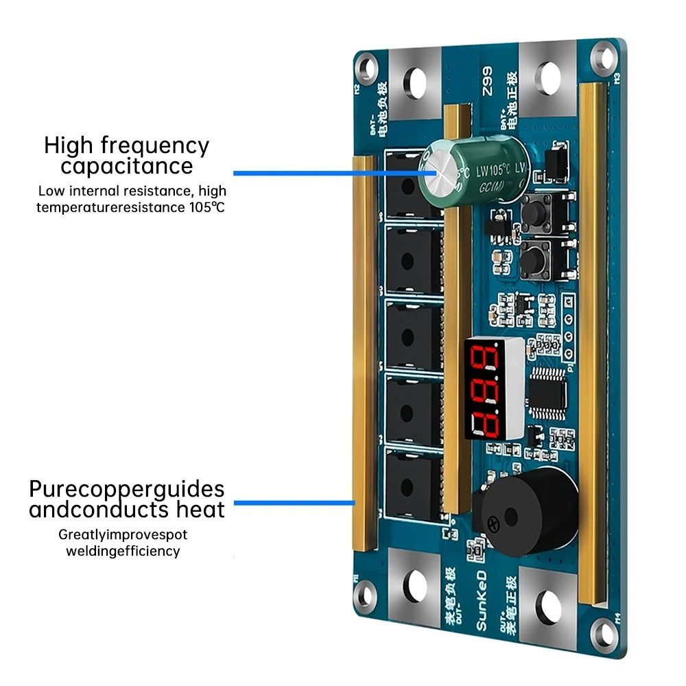 Saldatrice a Punti Portatile 1 - Diy Electronics Spot Welder recensione e prezzo