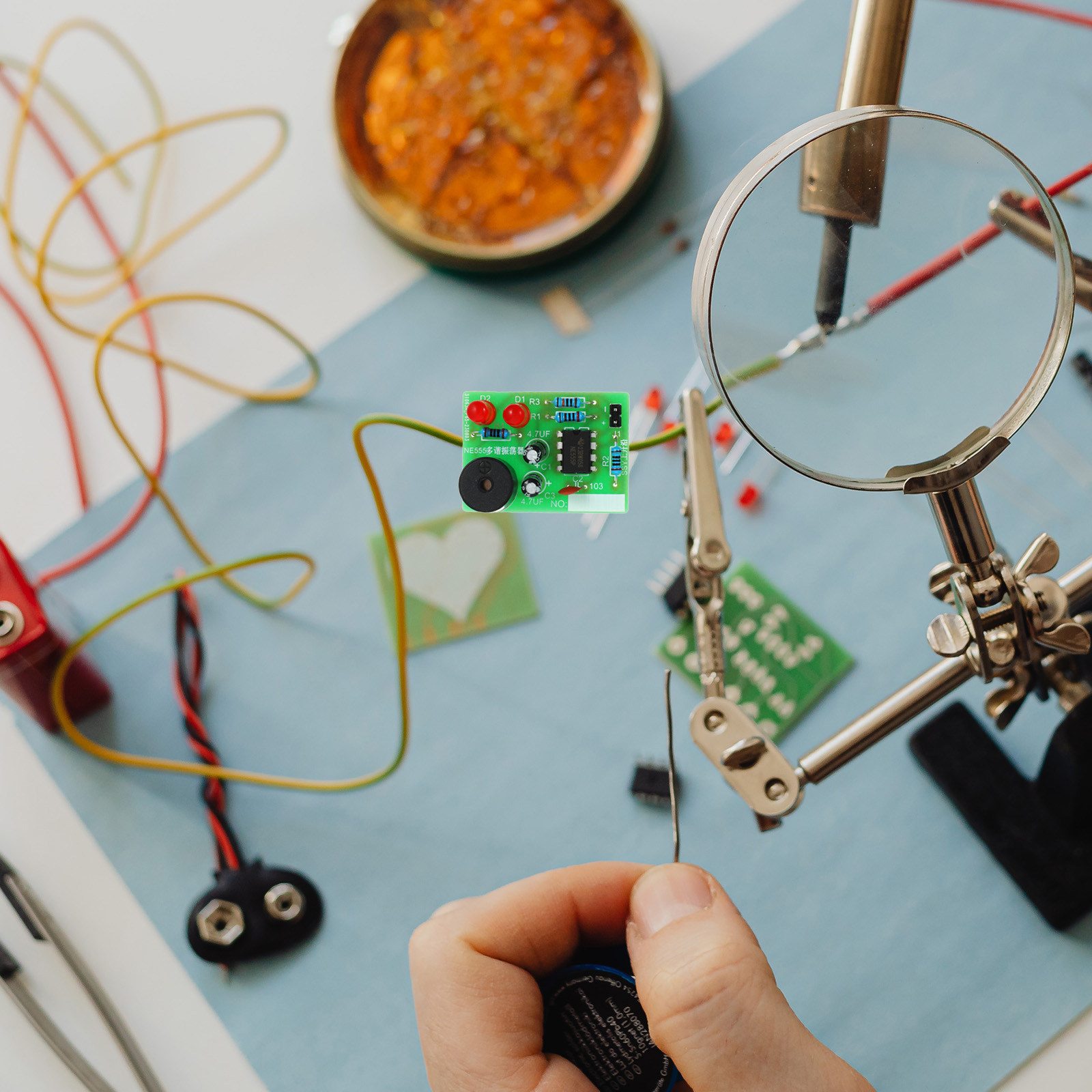 Kit di Saldatura 5 Pezzi: Sche - Learn Diy Electronics recensione e prezzo