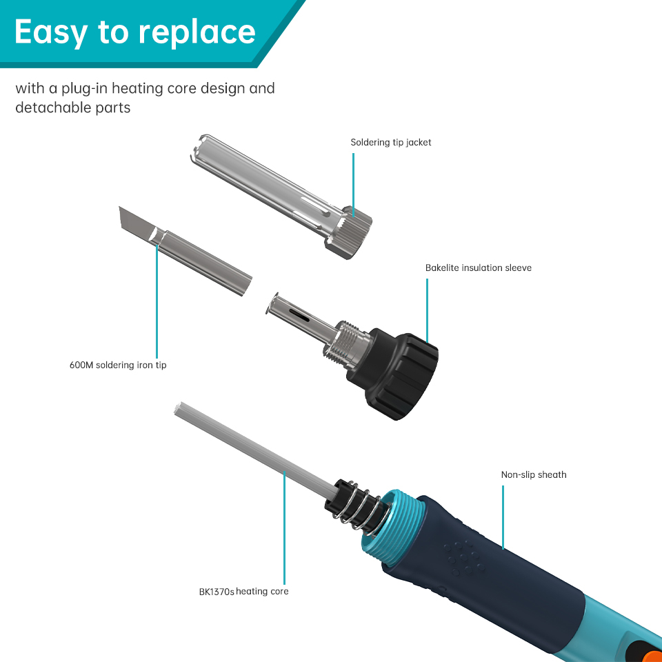 Kit saldatore Bakon 90W Displa - Soldering Iron Kit recensione e prezzo
