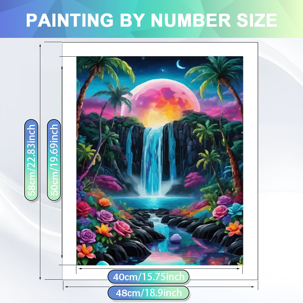 HUACAN Kit Pittura a Numeri su - Diy Elektronik recensione e prezzo