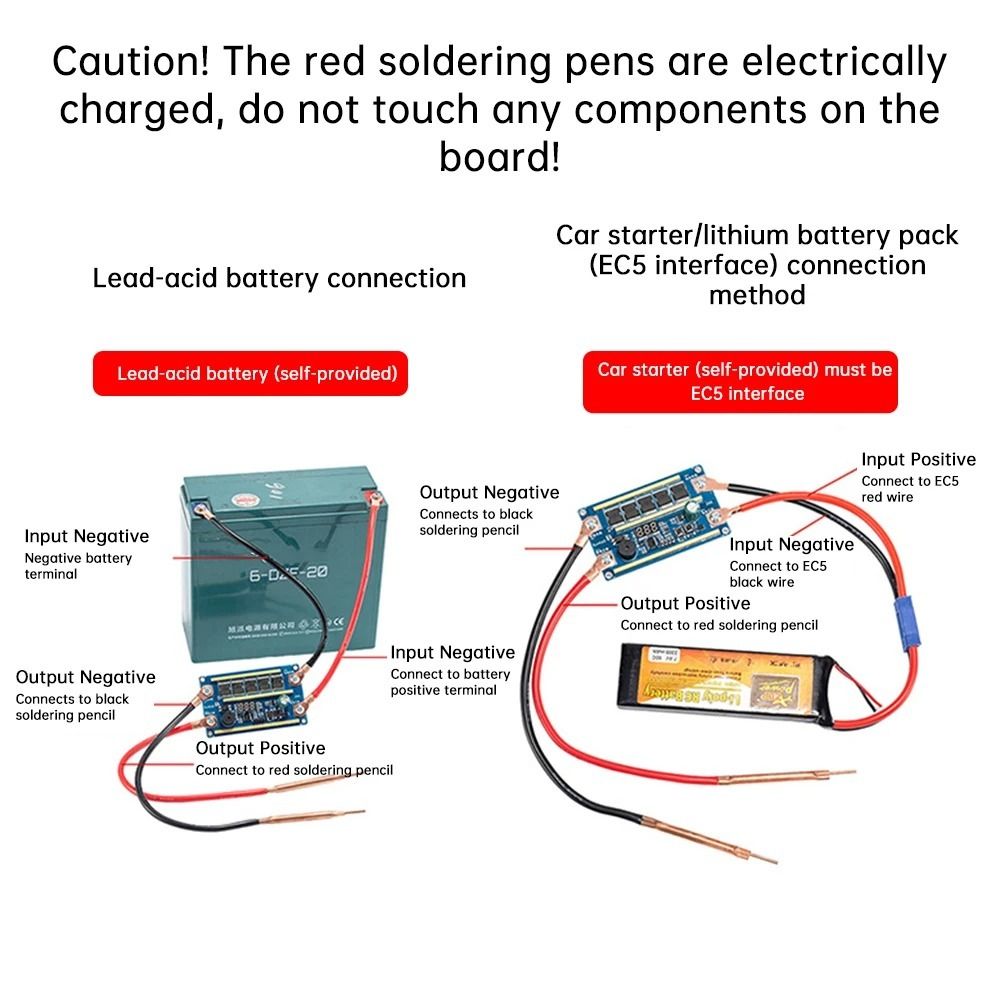 Saldatrice a Punti Portatile 1 - Diy Electronics Spot Welder recensione e prezzo