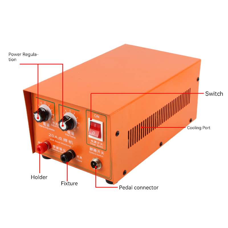 Set di saldatrici elettroniche - Diy Electronics Spot Welder recensione e prezzo