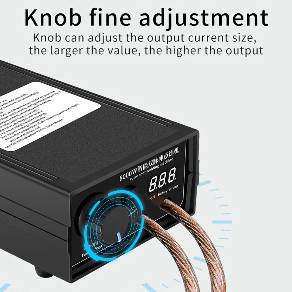 8000W Mini Kit Saldatore a pun - Diy Electronics Spot Welder recensione e prezzo