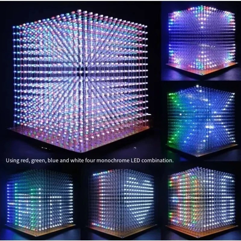 3 Kit Cubo Luminoso D16mini 16 - Diy Electronics Parts recensione e prezzo