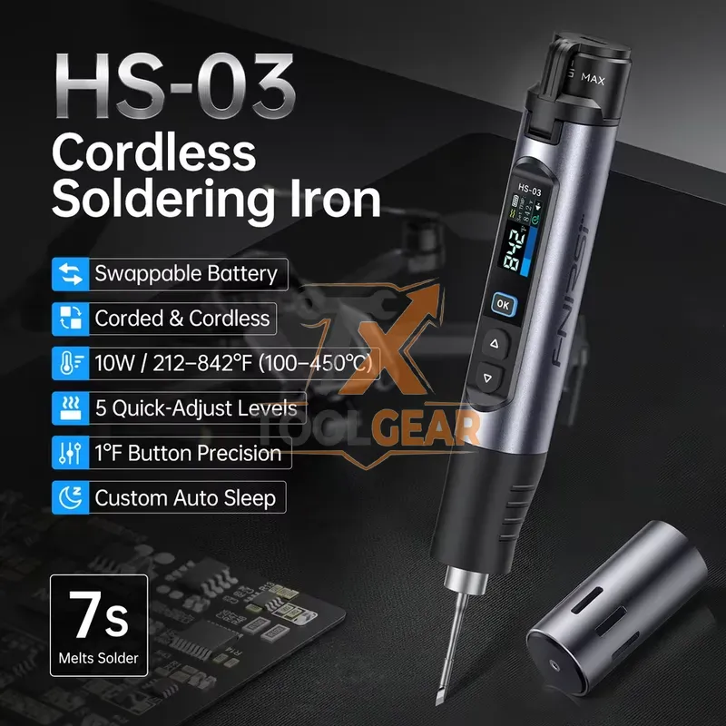 Kit Saldatore Cordless HS-03 2 - Soldering Iron Kit recensione e prezzo