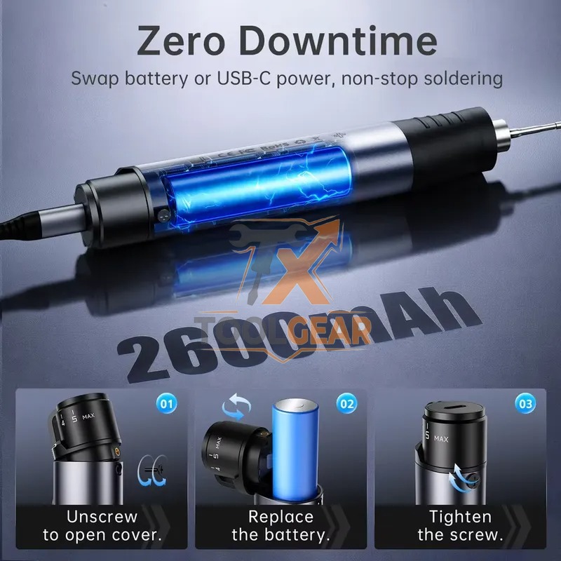 Kit Saldatore Cordless HS-03 2 - Soldering Iron Kit recensione e prezzo