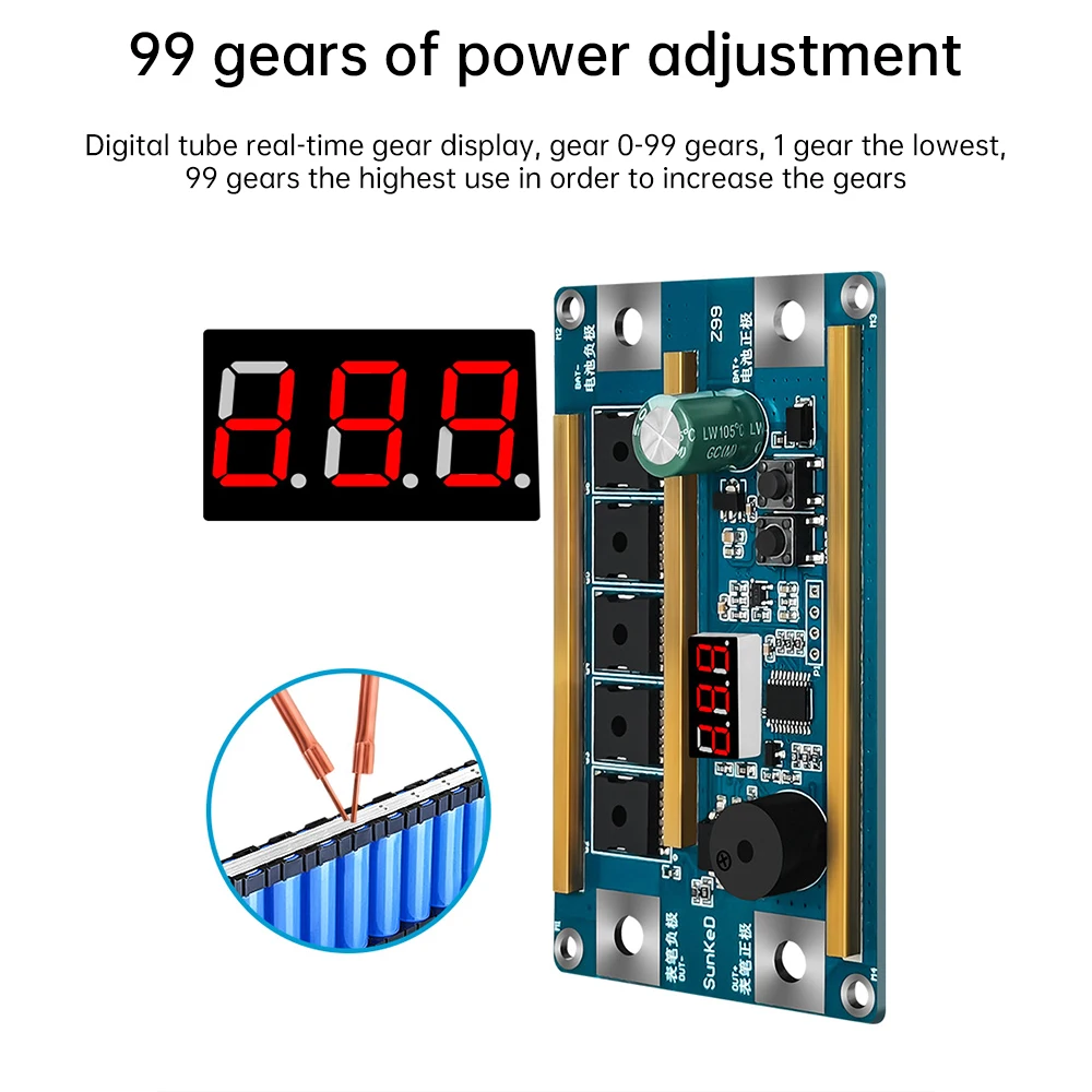 Saldatore a punti 12V 18650 Ba - Diy Electronics Spot Welder recensione e prezzo