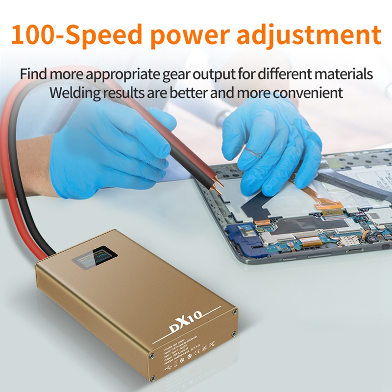 10600mah DX10 Saldatrice a pun - Diy Electronics Spot Welder recensione e prezzo
