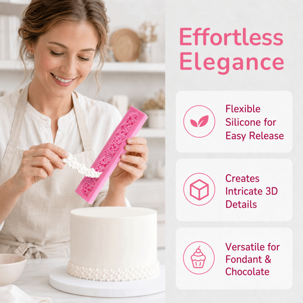 Stampo in Silicone per Fondent - Diy Electronics Components recensione e prezzo