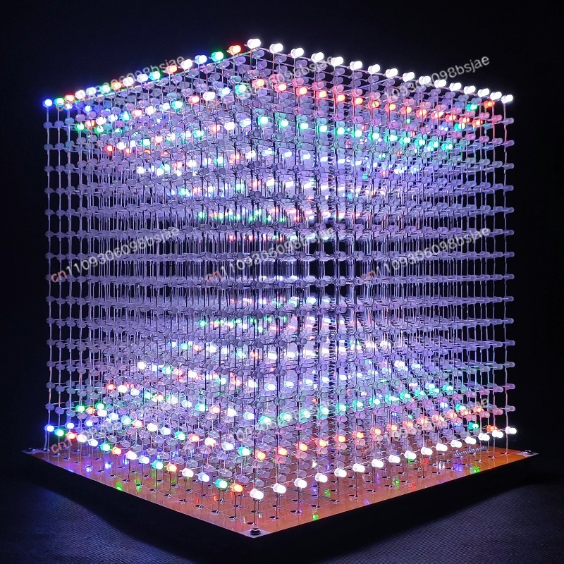 Kit Cubo Luminoso 3D16MINI 16X - Diy Electronics Parts recensione e prezzo