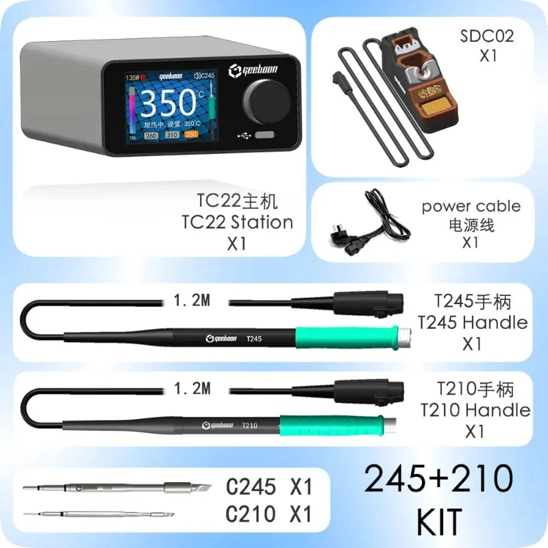 Kit Stazione di Saldatura GEEB - Soldering Iron Kit recensione e prezzo