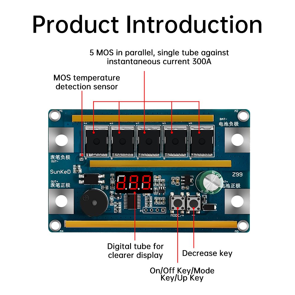 Z99 Saldatore a punti Batteria - Diy Electronics Spot Welder recensione e prezzo